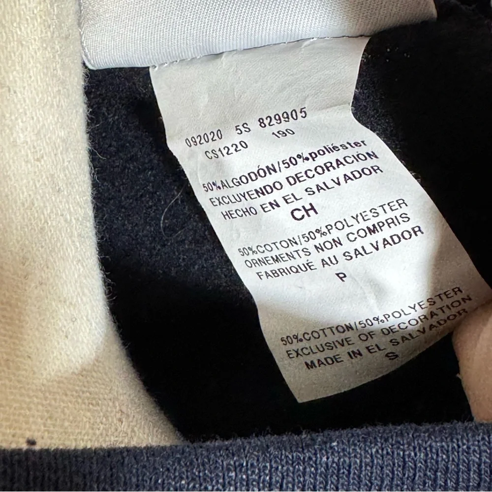 Champion • Bend Oregon Varsity Style Crewneck Sweatshirt Navy Unisex S